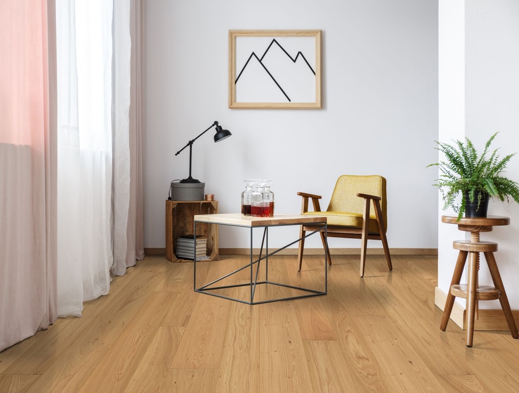 SW Select Oak NO CORK Brushed Pore 4v Matt, 10x150x1200mm