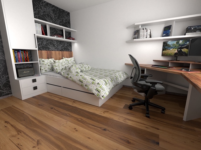 FT FLOOR!T kolekce SUPER RUSTIK - Dub rustikální, oxidativní olej, kartáč 14/3 x 190 x 1.900mm