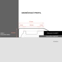 FL Ukončovací profily Floorify Black Beauty